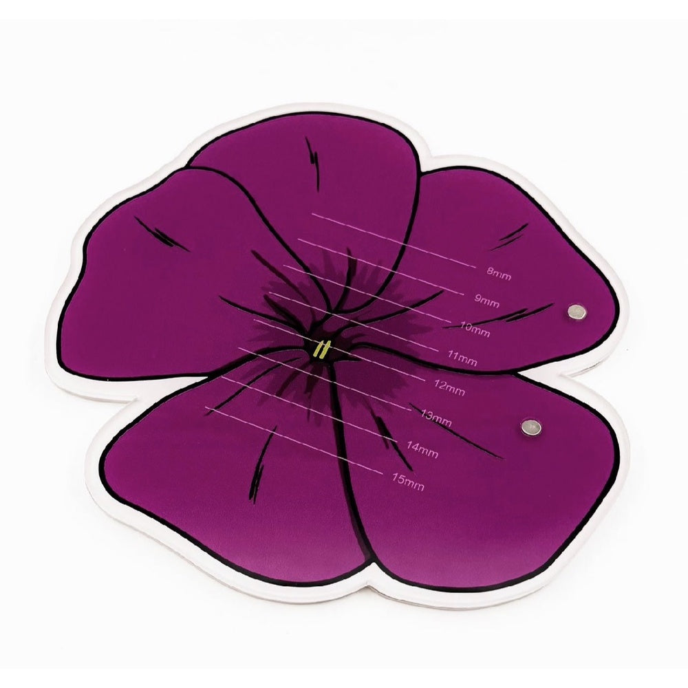 Pink Flower Lash Tile