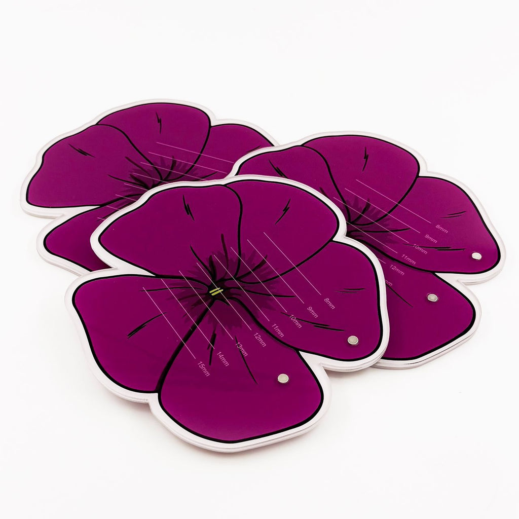 Pink Flower Lash Tile