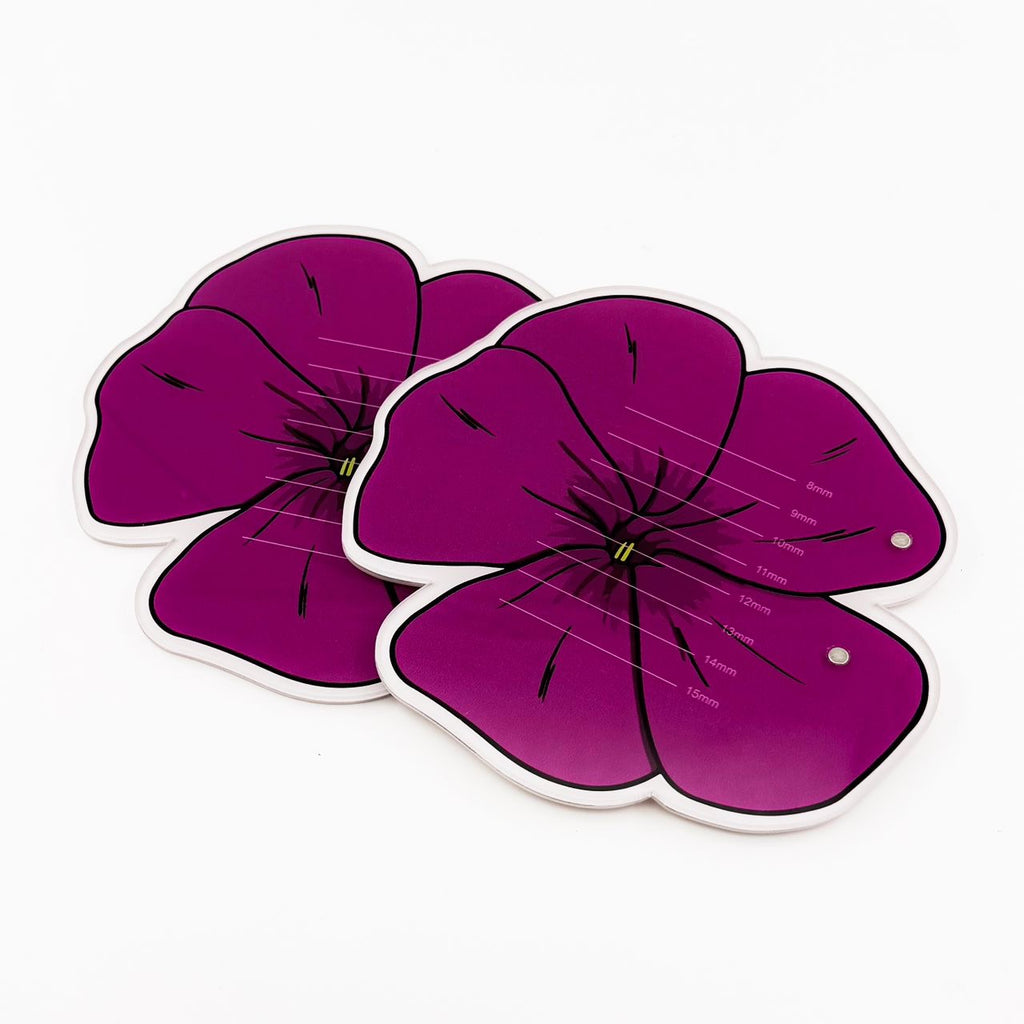 Pink Flower Lash Tile