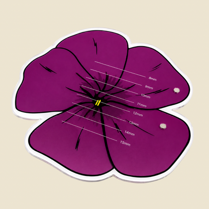 Pink Flower Lash Tile – Keep Lash Strips Neat & Secure